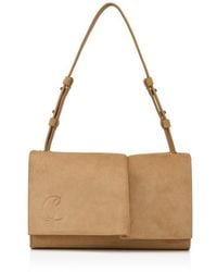 Christian Louboutin - Baggy Foldover Top Small Shoulder Bag - Lyst