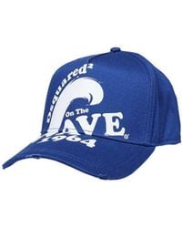 DSquared² - Logo-Print Cotton Baseball Cap - Lyst