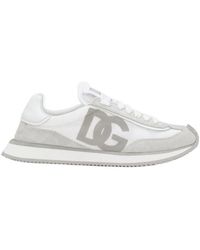 Dolce & Gabbana - Leatherblend Sneakers By Dolce Gabbana Model Ck - Lyst