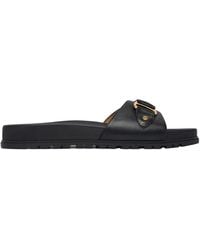 Ralph Lauren - Lauren Tasha Buckle Slide Sandals - Lyst