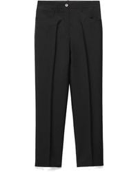 Prada - Kid Mohair Pants - Lyst