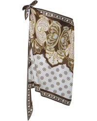 La DoubleJ - Foulard Cocoon Placée-Print Top - Lyst