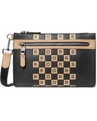 Michael Kors - Hudson Logo-Print Messenger Bag - Lyst