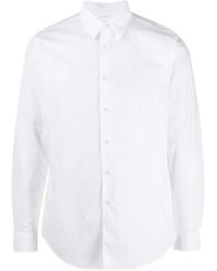 Aspesi - Buckle Long-Sleeved Shirt - Lyst
