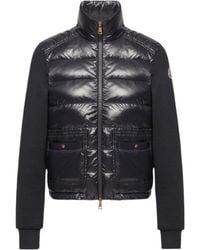 Moncler - Zip-Up Padded Sweatshirt - Lyst