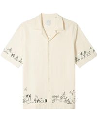 Paul Smith - Embroidered Short Sleeved Shirt - Lyst