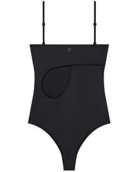 Courreges - Courrèges Cut-Out Detailed Swimsuit - Lyst