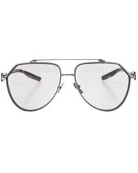 Dolce & Gabbana - Eyewear Pilot Frame Sunglasses - Lyst