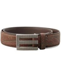 Etro - Paisley Printed Belt - Lyst