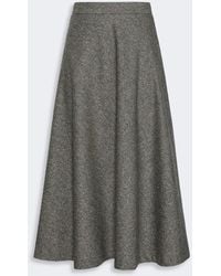Max Mara - Wool-Blend Skirt - Lyst