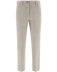 Herno - Straight-Leg Tailored Stretch Trousers - Lyst