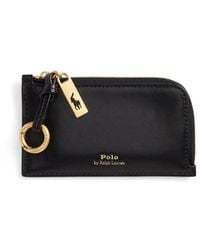 Polo Ralph Lauren - Zip Leather Wallet - Lyst