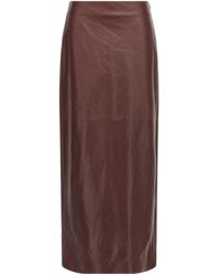 Brunello Cucinelli - 'Column Long' Skirt - Lyst