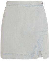 Vivienne Westwood - Mini Denim Skirt - Lyst