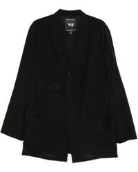 Y-3 - Single-Breasted Blazer - Lyst