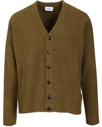 AMISH - Oversized V-Neck Cardigan - Lyst