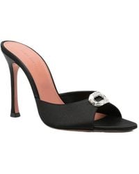 AMINA MUADDI - Round-Toe High-Heeled Sandals - Lyst