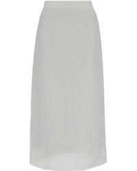 Sportmax - Zip Detailed High Waist Skirt - Lyst