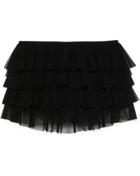 Norma Kamali - Ruffled Skorts - Lyst