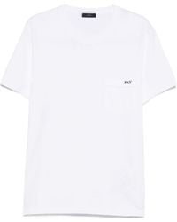 Fay - Pocket Crew Neck T-Shirt - Lyst