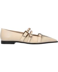 Pinko - Embellished Pointed-Toe Flat-Shoes - Lyst