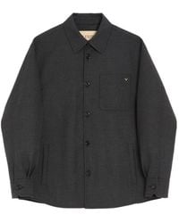 Valentino - Vgold Button-Up Shirt Jacket - Lyst