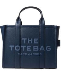 Marc Jacobs - The Tote Logo Debossed Medium Tote Bag - Lyst