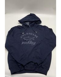 Paul & Shark - Hooded Long-Sleeved Hoodie - Lyst