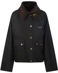 Barbour - Spey Waxed Jacket - Lyst