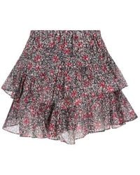 Isabel Marant - Isabel Marant Étoile Jocadia Ruffled Shorts - Lyst