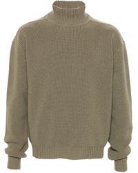 Rick Owens - Turtleneck Knitted Jumper - Lyst