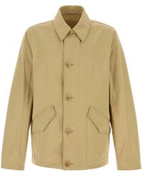 Prada - Long-Sleeved Button-Up Jacket - Lyst