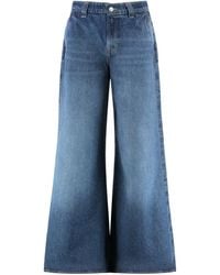7 For All Mankind - Willow Wide-Leg Jeans - Lyst