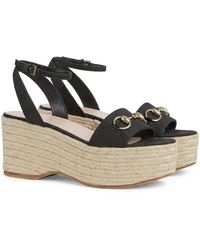 Gucci - Horsebit Espadrilles - Lyst