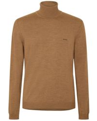 BOSS - Baldebert E Turtle Neck Jumper - Lyst