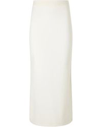 Gabriela Hearst - Elastic Waist Midi Skirt - Lyst