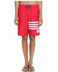 Thom Browne - Bar Swim Shorts - Lyst