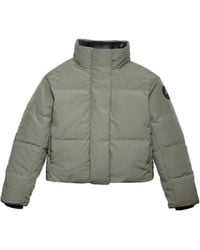 Canada Goose - Grandview Cropped Jacket Label - Lyst