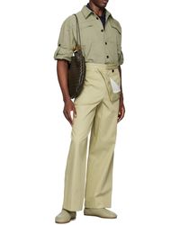 Bottega Veneta - Light Cotton Twill Overshirt - Lyst