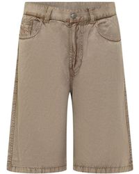 DIESEL - P-Desi Trompe L'Oeil Bermuda Shorts - Lyst