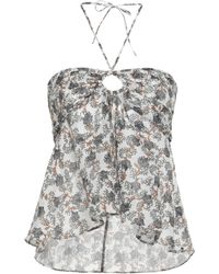 Isabel Marant - Floral Pattern Suspender Belt - Lyst