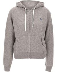 Polo Ralph Lauren - Full-Zip Drawstring Hoodie - Lyst
