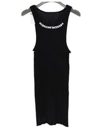 Chrome Hearts Sling Mini Dress in Black | Lyst