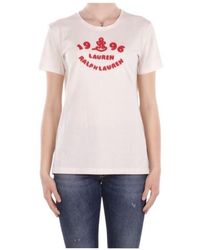 Ralph Lauren - Lauren Short Sleeve Crewneck T-Shirt - Lyst