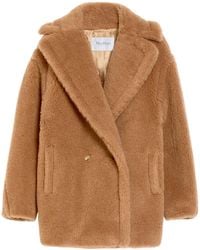Max Mara - Collared Button-Up Coat - Lyst