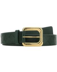 Bottega Veneta - Woven Buckle Belt - Lyst