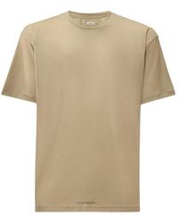 C.P. Company - Logo Printed Crewneck T-Shirt - Lyst