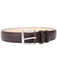 A.P.C. - Slim Buckle Belt - Lyst