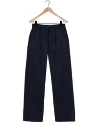 Lemaire - Drawstring Straight-Leg Pants - Lyst