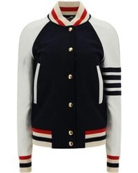 Thom Browne - Straight Collar Casual Jacket - Lyst